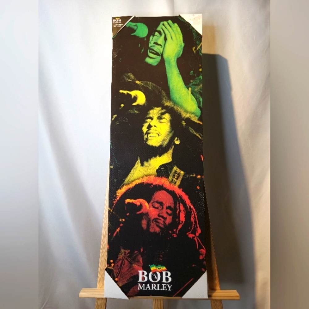 BOB MARLEY 12" x 36" Canvas Pic